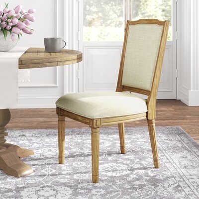 Libretto Ornate Upholstered Side Chair - Image 0