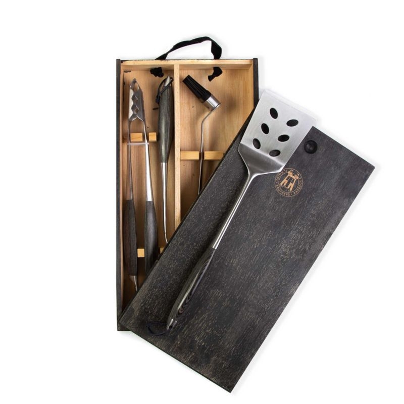 Schmidt Brothers Bonded Ash 4-Piece Grill Set - Image 6