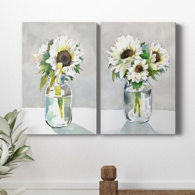 Sunflower I Premium Gallery Wrapped Canvas - Ready To Hang - Image 0