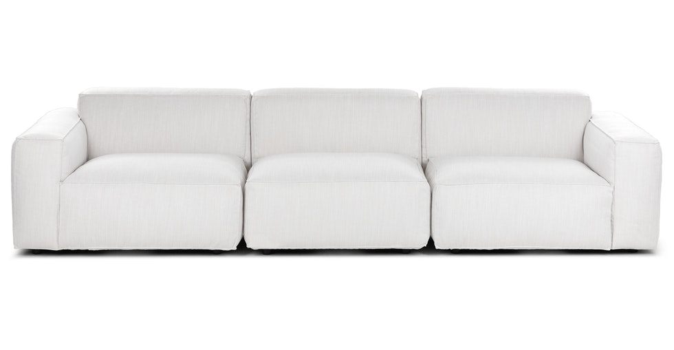 Solae Chill White Modular Sofa - Image 0