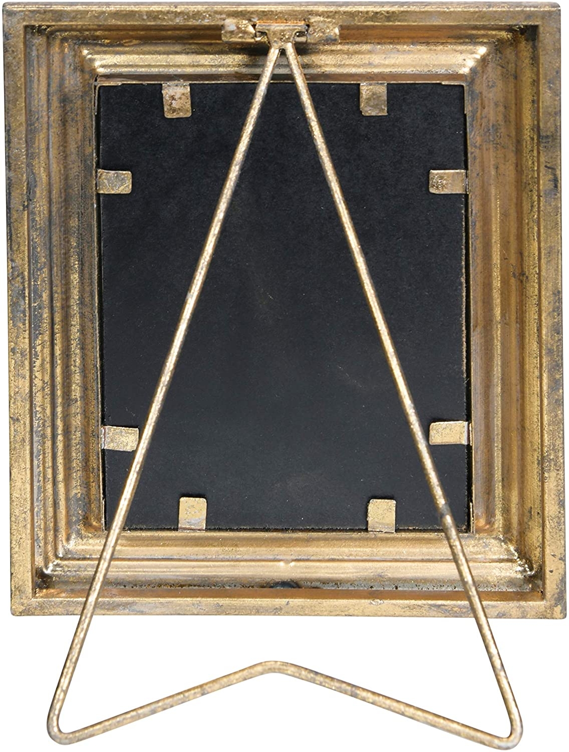 Antiqued Gold Metal Picture Frame (Holds a 4" x 6") - Image 3