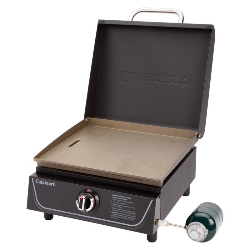Cuisinart ® 17" Tabletop Gas Griddle with Hood - Image 2