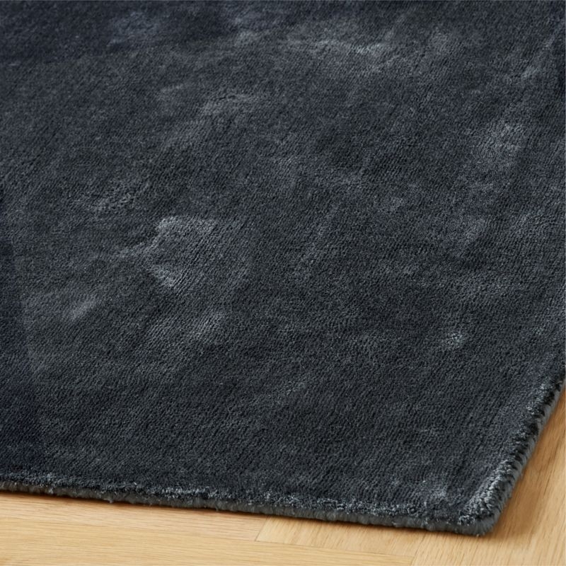 Anders Navy Blue TENCEL™ Lyocell Area Rug 13'x18' - Image 3
