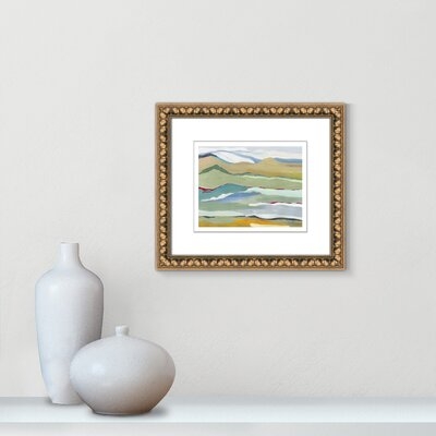 Goodbye Summer On The Hills - Framed Art W/ 4 Ply Matboard - Image 0