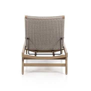 Catania Outdoor Rope Chaise, Washed Brown - Image 3