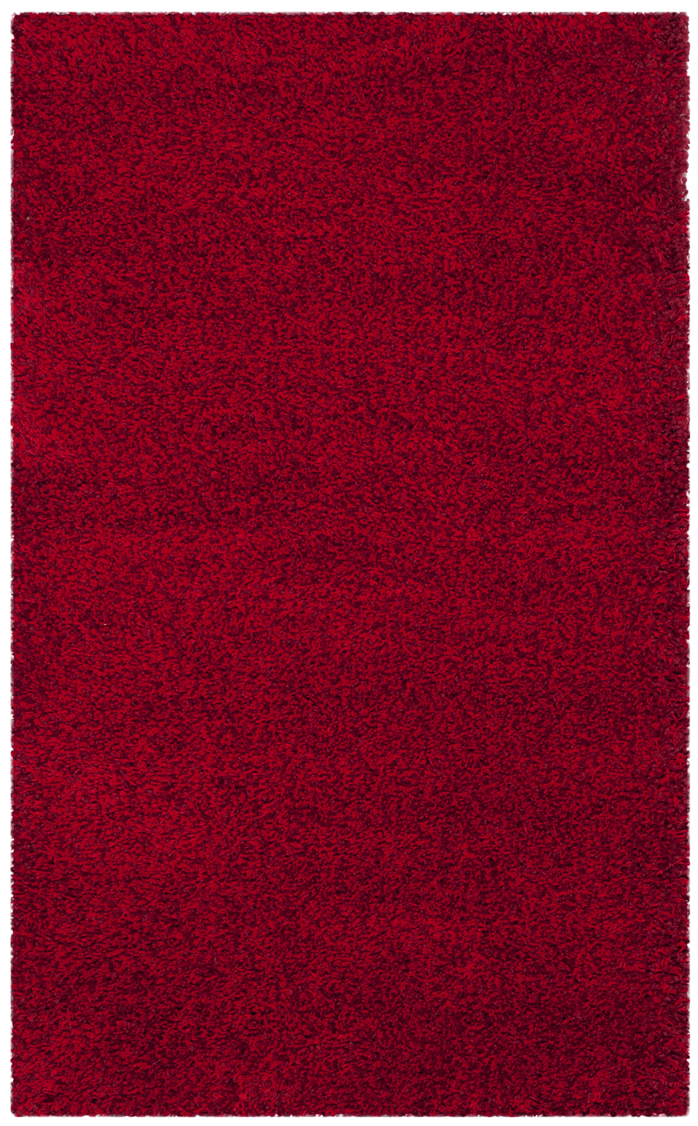 Arlo Home Woven Area Rug, SGN725-4040, Red,  3' X 5' - Image 0