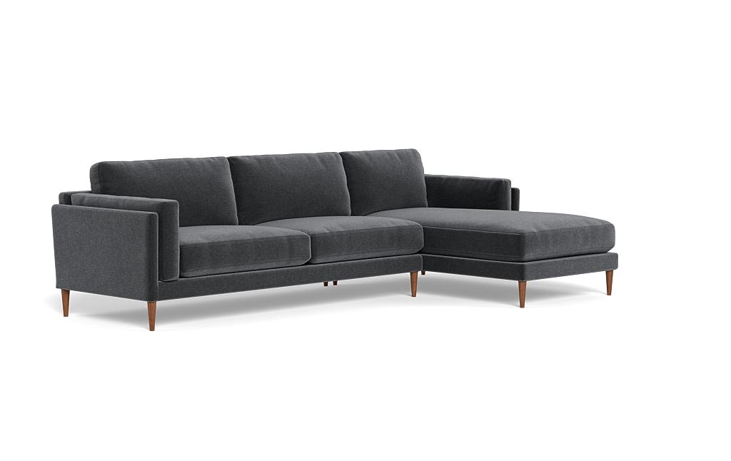 Gaby 3-Seat Right Chaise Sectional - Image 1
