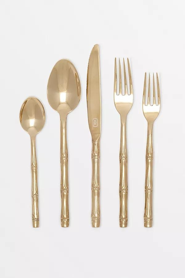 Liliana Flatware, Gold - Image 0