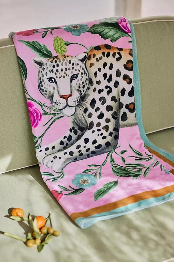 Cotton Printed Beach Towel - Image 0