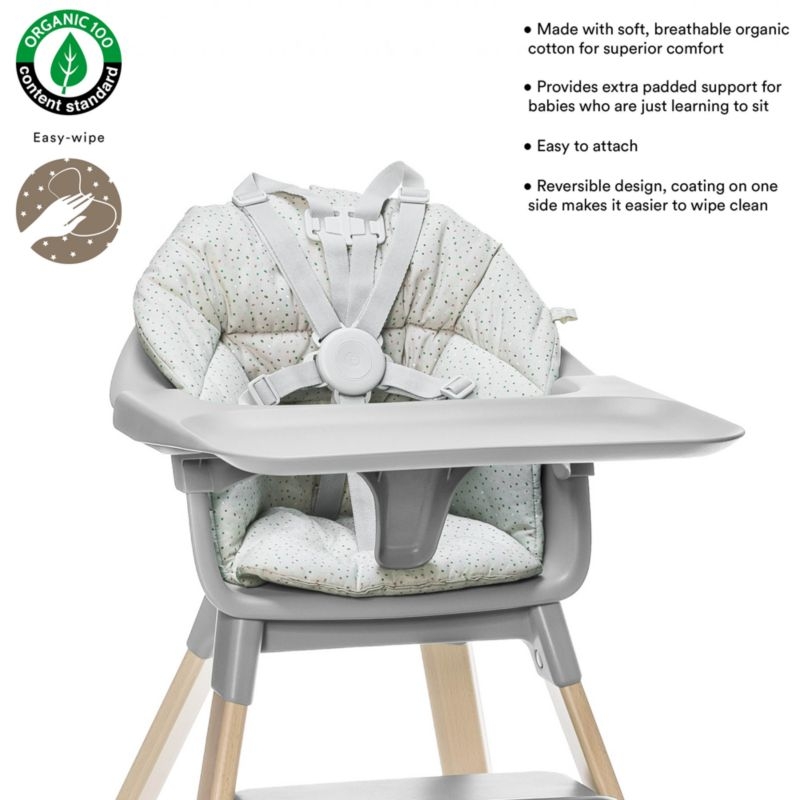 Stokke Clikk White High Chair with Adjustable Footrest - Image 6