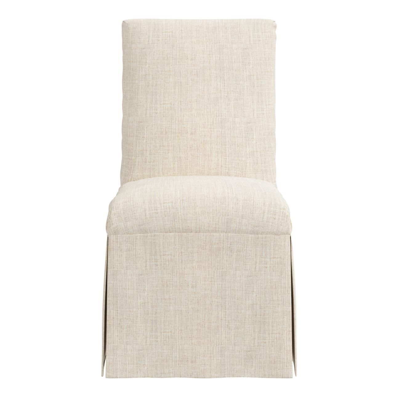 Magnolia Slipcover Dining Chair, Talc - Image 1