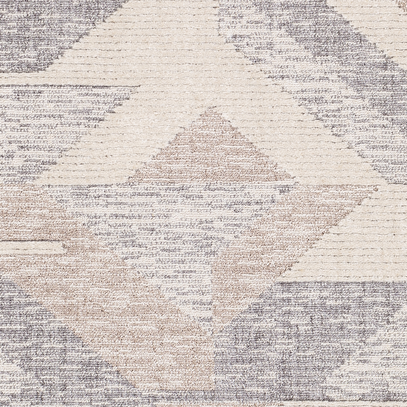Azilal Beige Indoor 2' x 2'11" Machine Woven Rug - Image 5