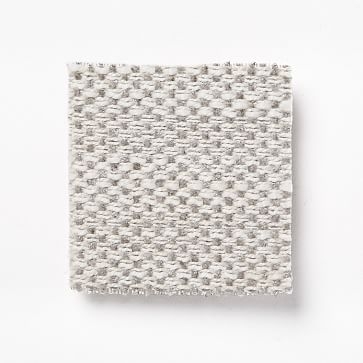 Upholstery Fabric by the Yard, N/A, Basket Slub, Pearl Gray, N/A - Image 0