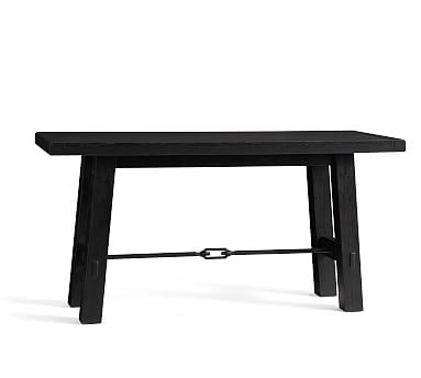 Benchwright Counter Height Table, Blackened Oak - Image 0