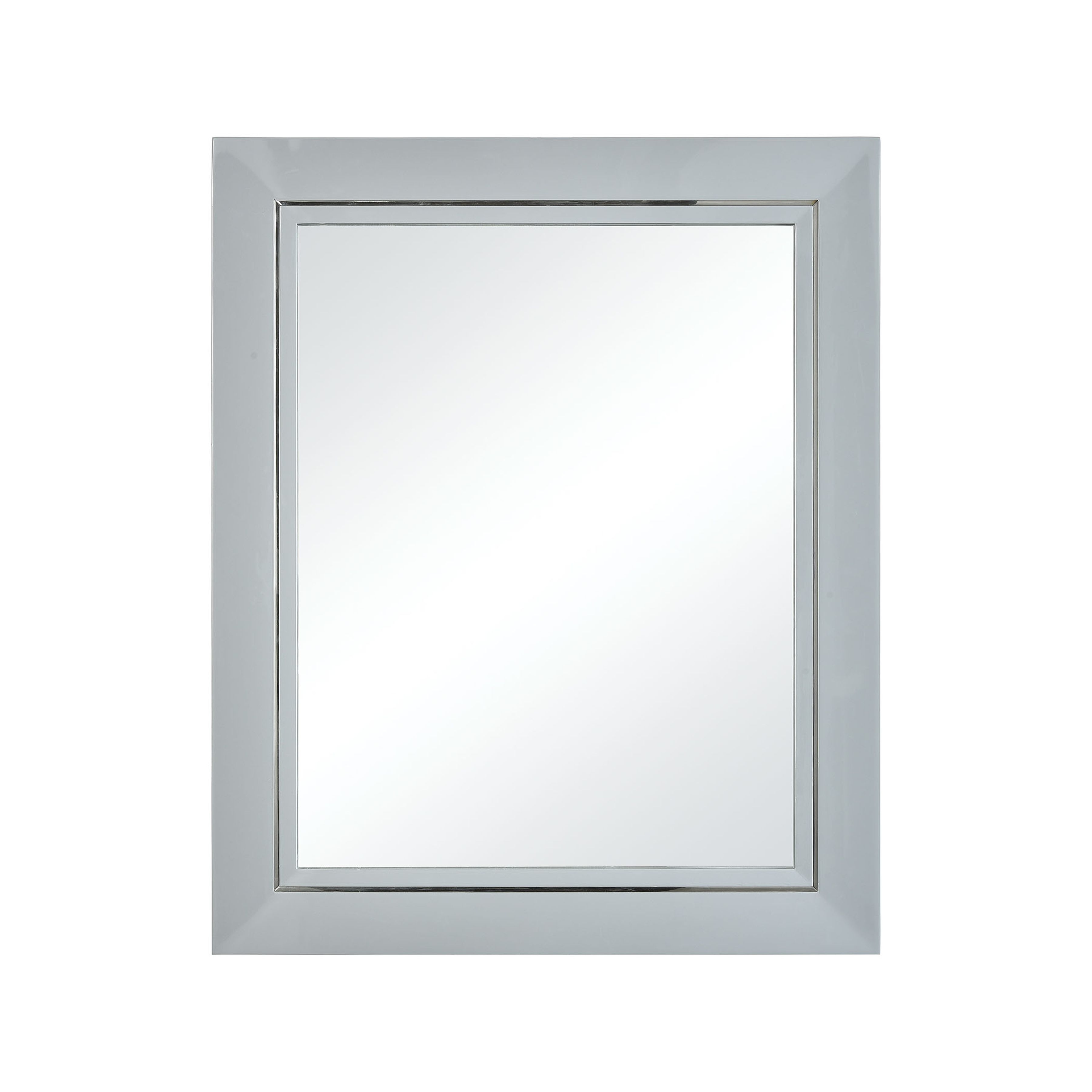 Manhattan 36-inch Mirror - Grey - Image 0