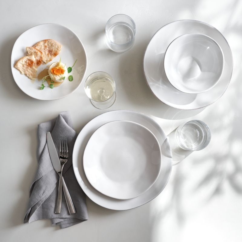 Marin White Cereal Bowls, Set of 8 - Image 2