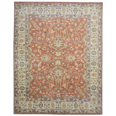 One Of A Kind  Hand-Knotted Persian 8' X 10' Oriental Wool Red Rug - Image 0