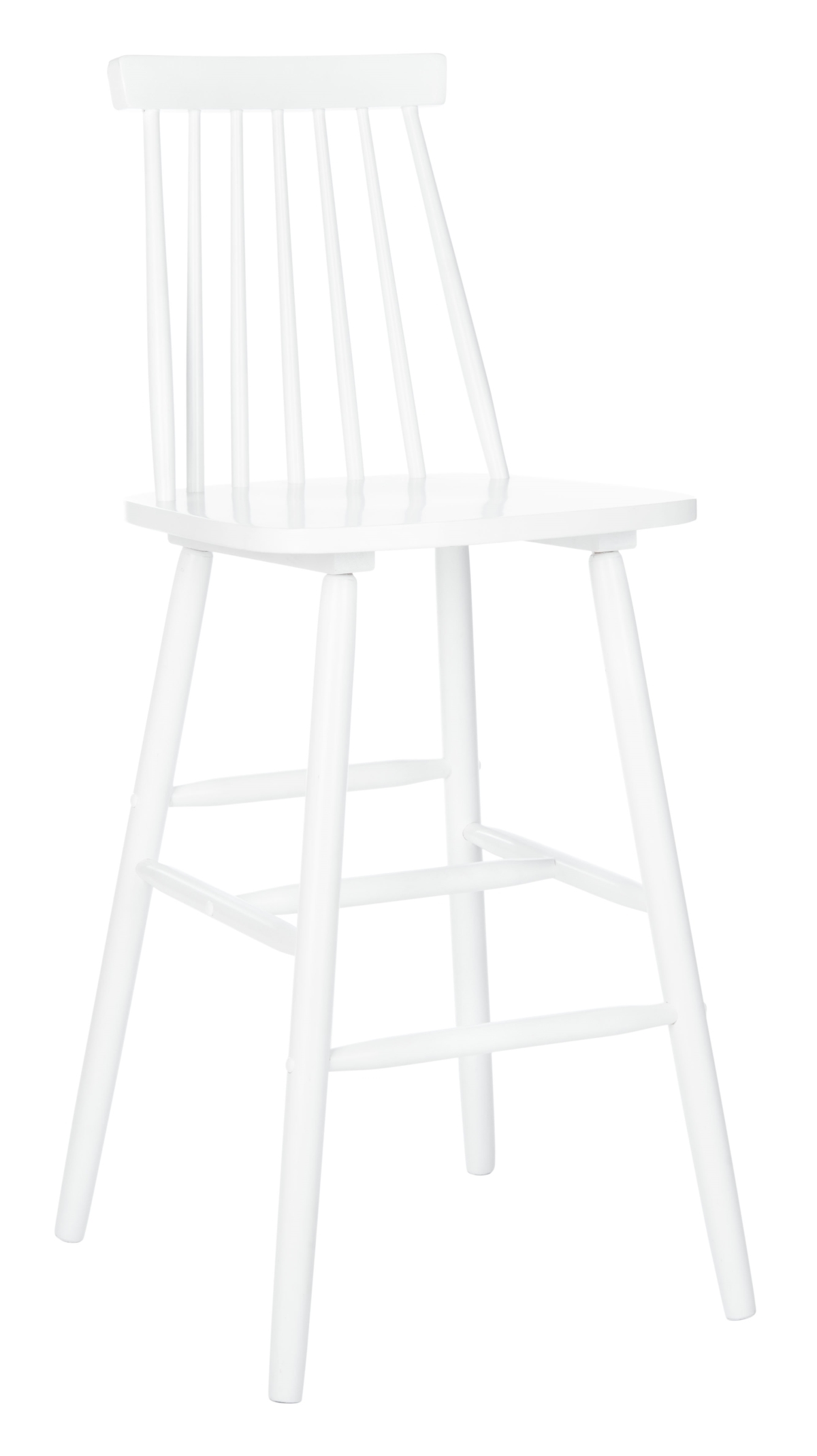 Beaufort Bar Stool - White - Safavieh - Image 4