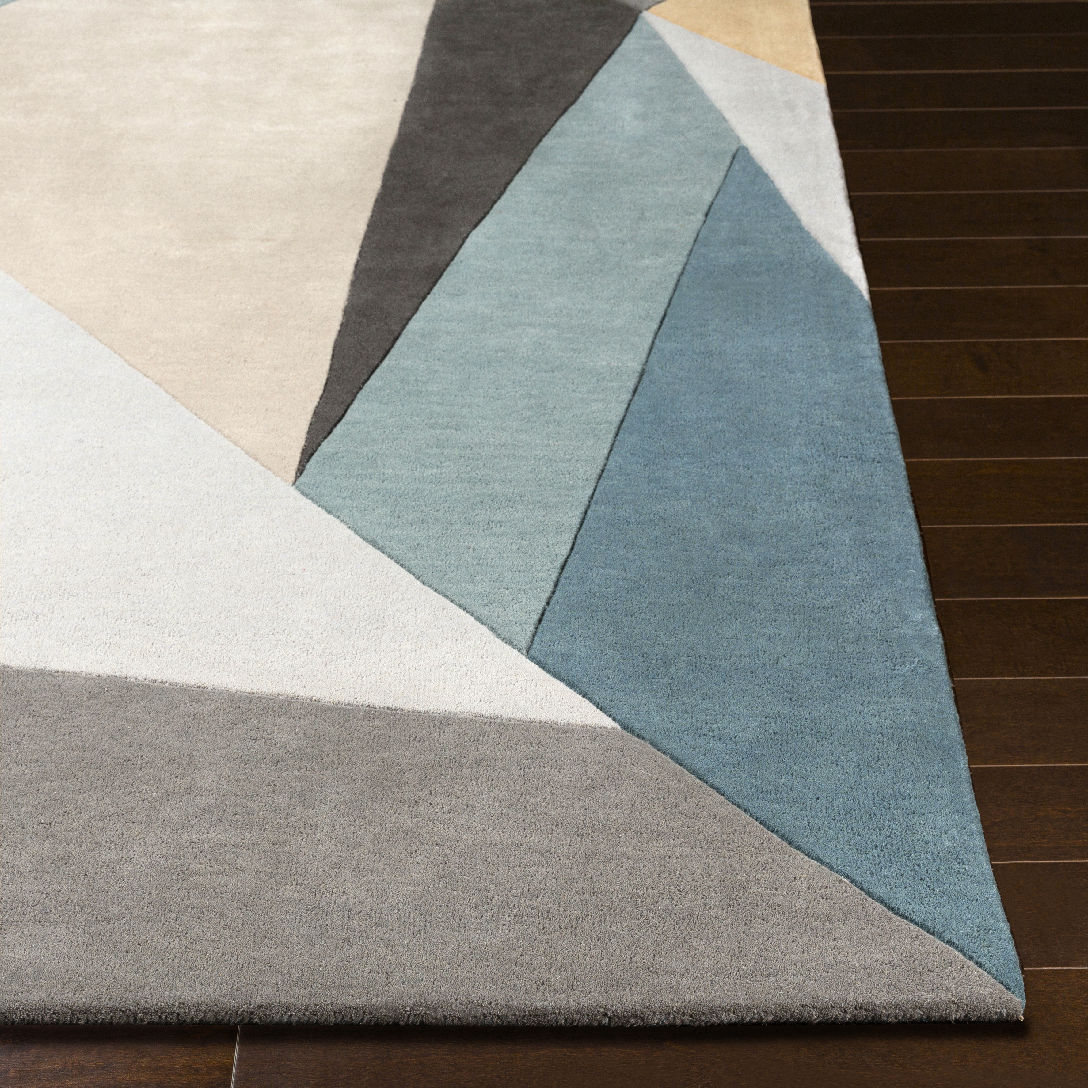 Livabliss Forum Beige Indoor 2' x 3' Handmade Rug - Image 2