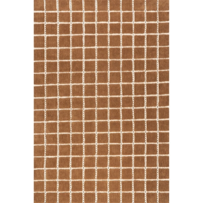 Emily Henderson x Rugs USA Gretchen Checked Wool Area Rug - Thumbnail 5