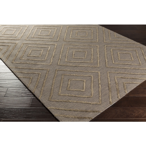 Gable Gray Indoor 12' x 15' Handmade Rug - Image 1