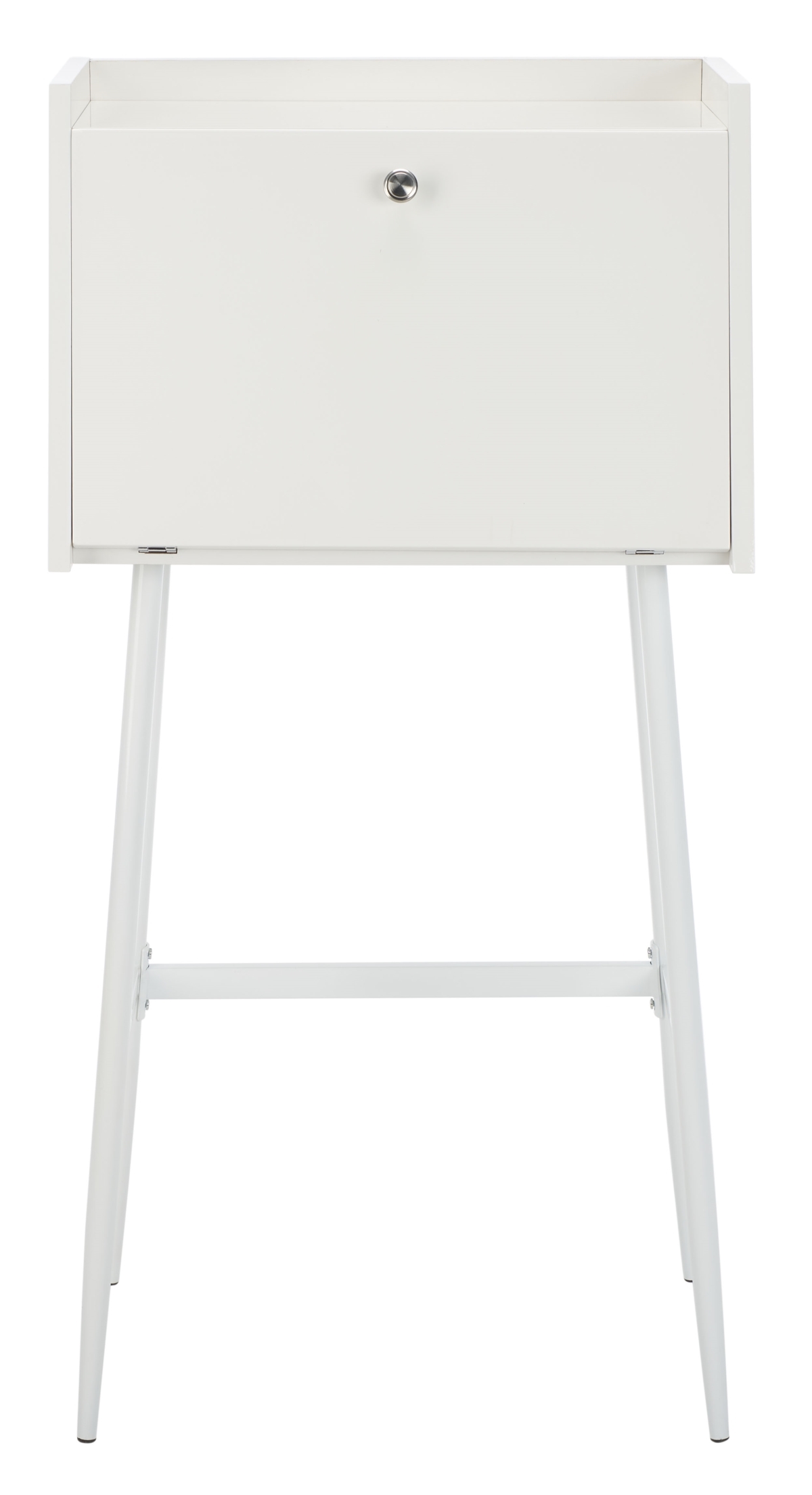 Xander Modern Secretary Desk - White - Safavieh - Image 0