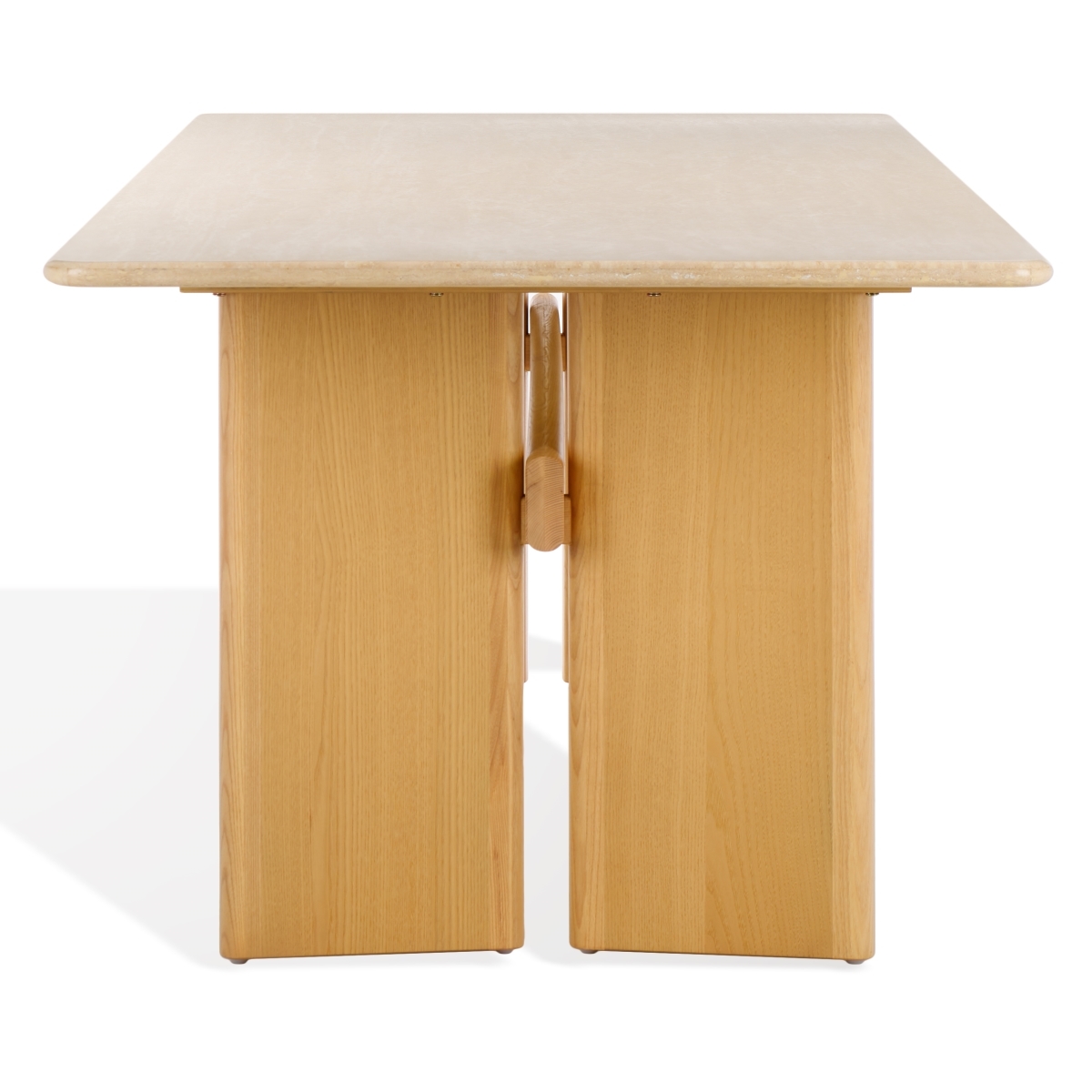 Bellarose Travert Dining Table - Natural/Travertine - Image 6