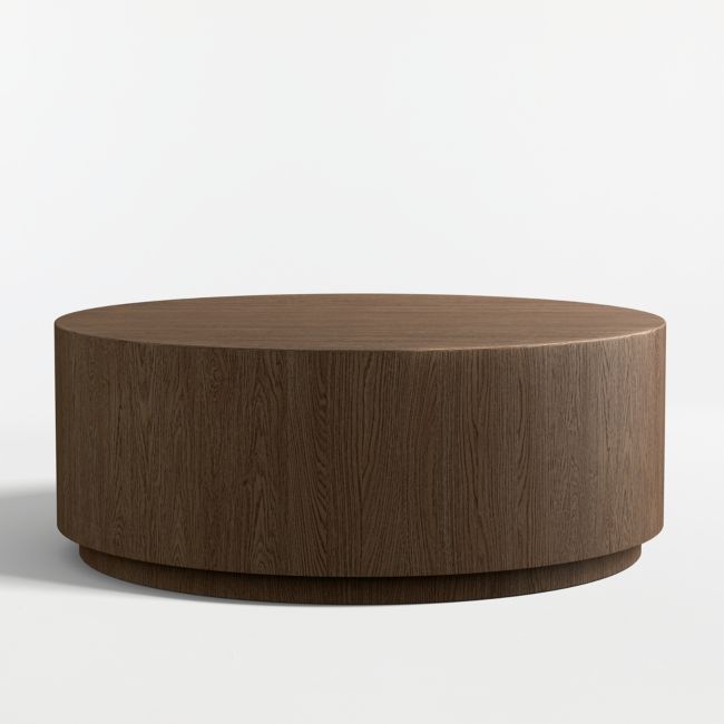 Terrane Fumed Oak 42" Round Coffee Table - Image 0