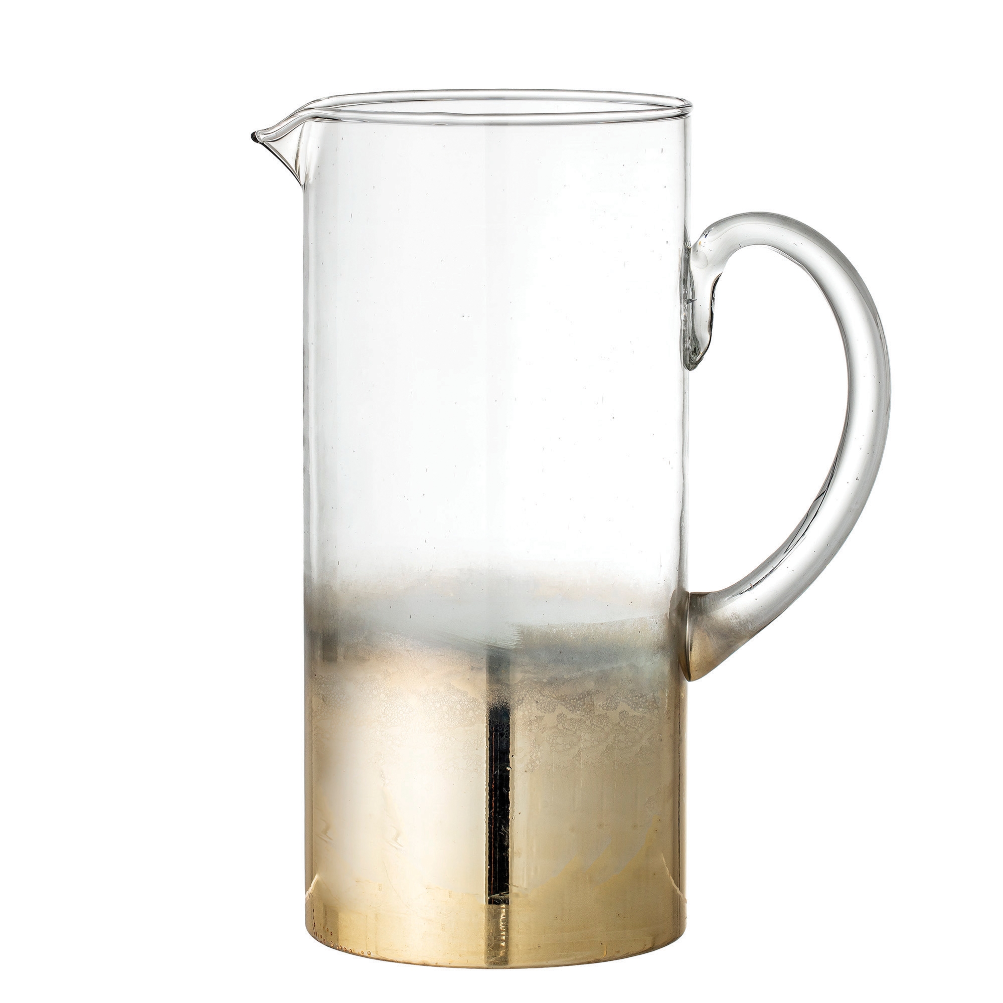 Gold Ombre Glass Pitcher - Image 0