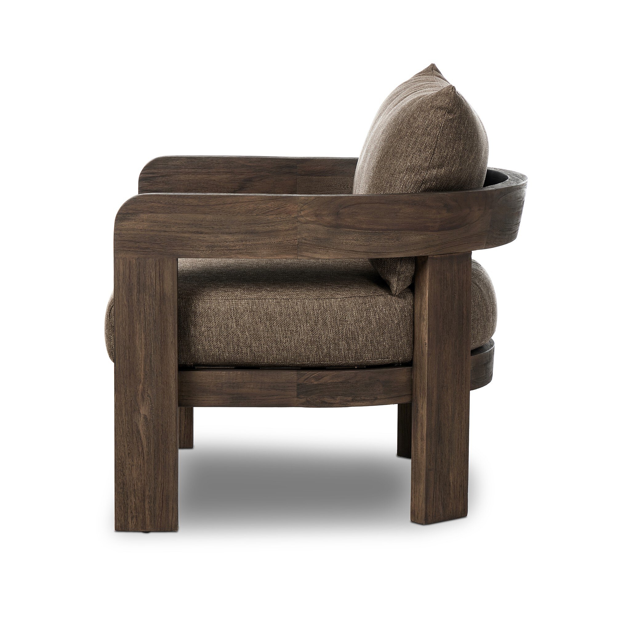 Jackson Outdoor Chair - Ellor Brown - Image 2