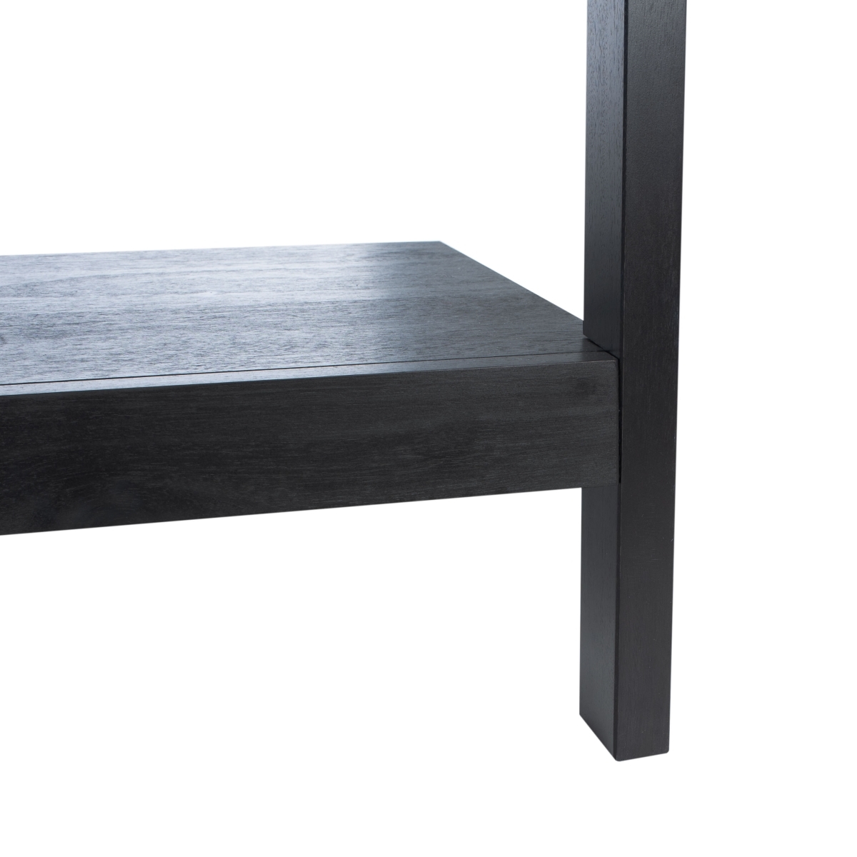 Beauregard 5 Tier Leaning Etagere - Black - Safavieh - Image 4