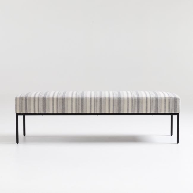 Pax Grey Natural Bench - Image 0
