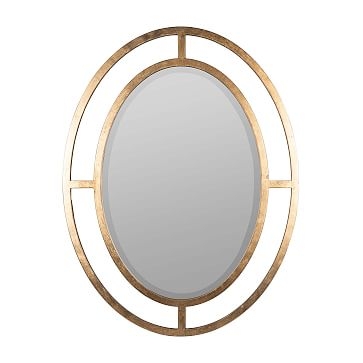 Elle Wall Mirror, Gold - Image 0
