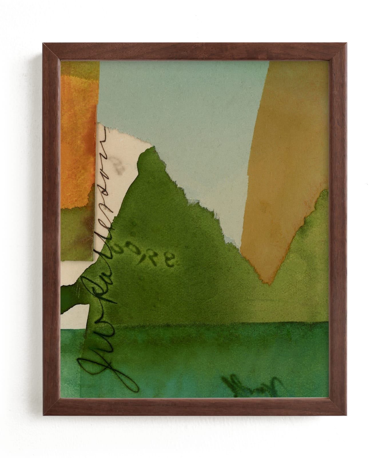 Aqua Hills I Limited Edition Fine Art Print 2 - Image 0