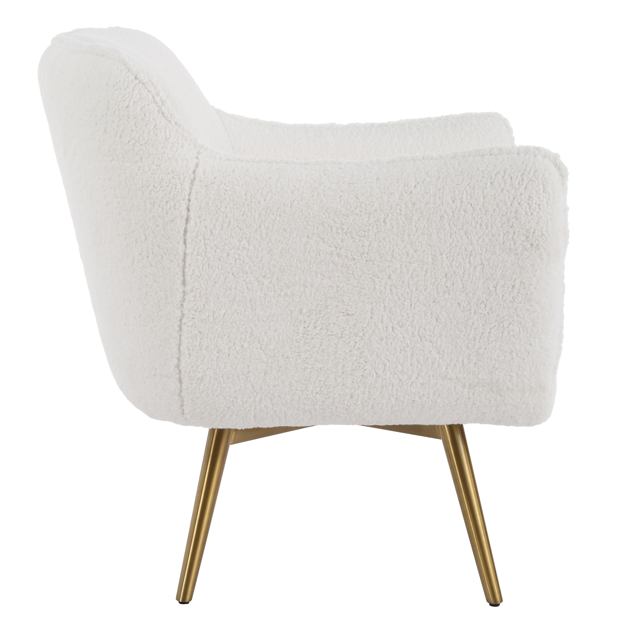 Oasis White Swivel Chair - Image 4