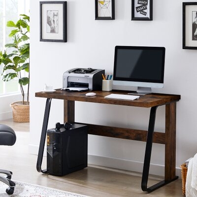 Home Office Computer Desk, Modern Student Desk ,Laptop Study Table 39" Writing Desk,Easy Assembly(Tiger) - Image 0
