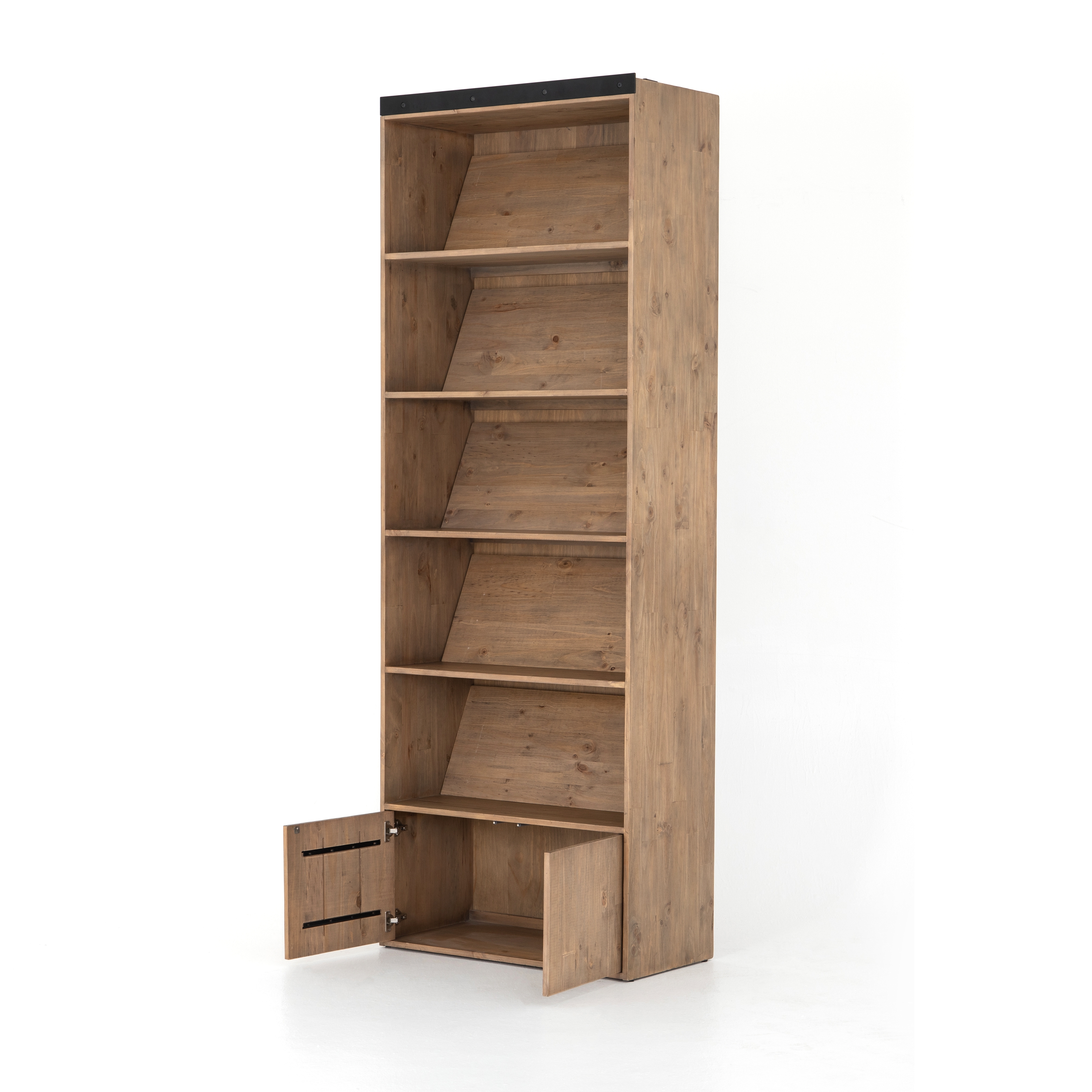 Bane Bookshelf - Smoked Pine - Image 5
