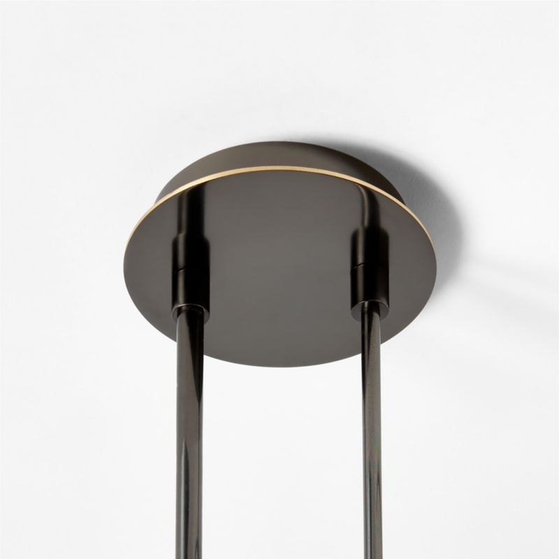 Brio Blackened Brass Pendant Light - Image 3