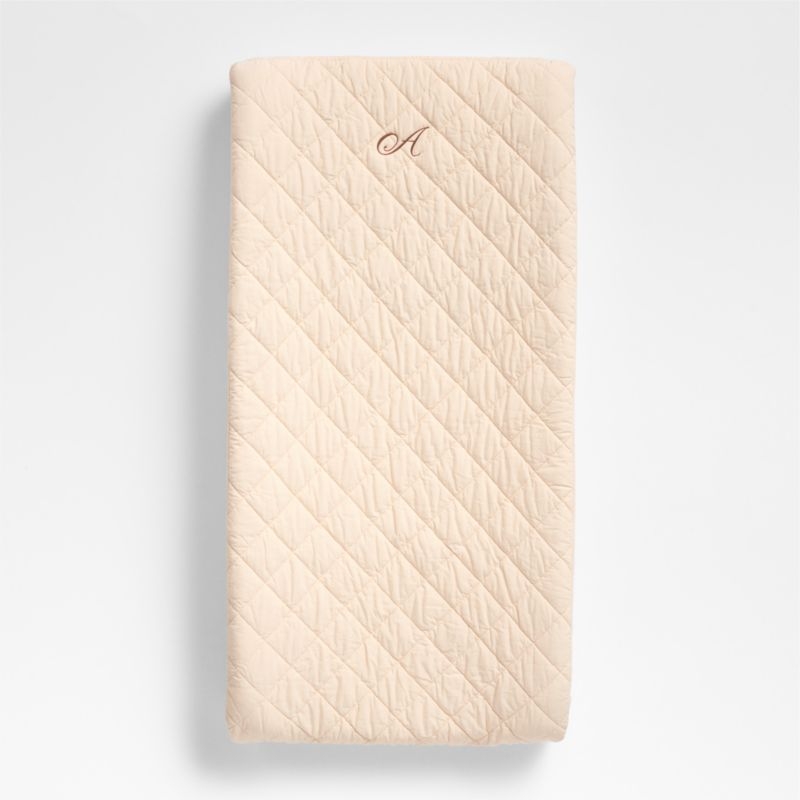 Cozy Cloud Undyed Organic Cotton Baby Changing Pad Cover - Image 1