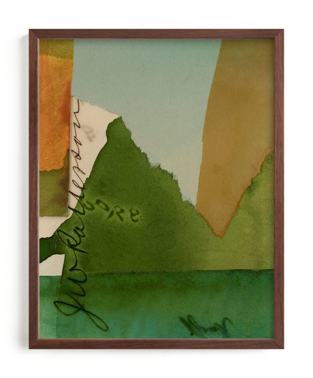 Aqua Hills I Limited Edition Fine Art Print 2 - Image 0