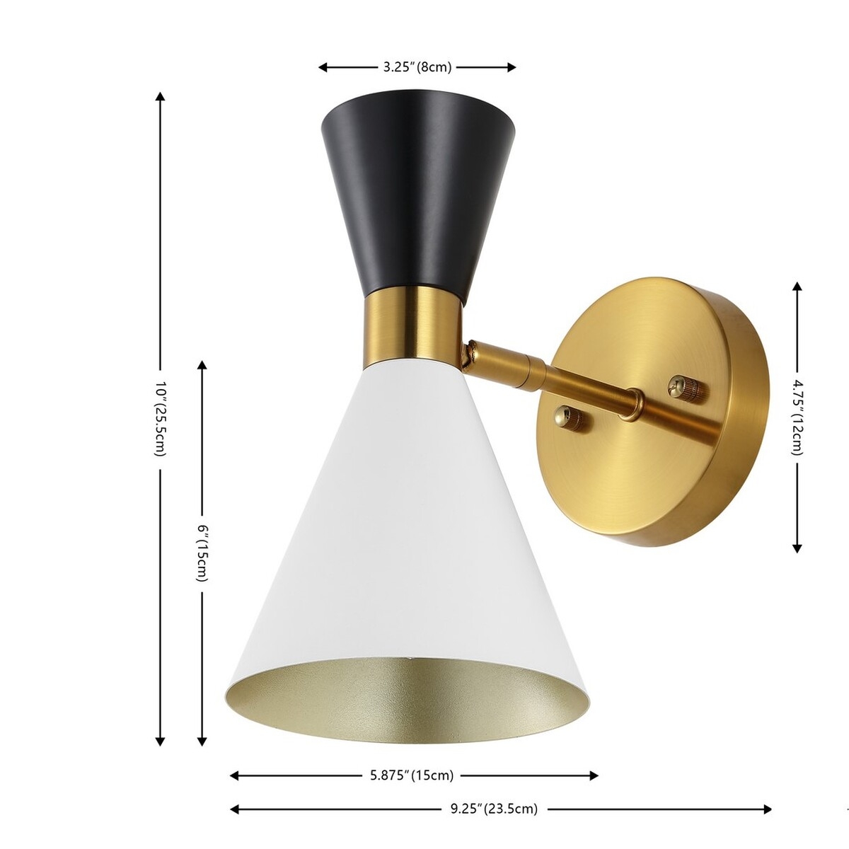Anoya 11.5 Inch Wall Sconce - Multi - Safavieh - Image 4