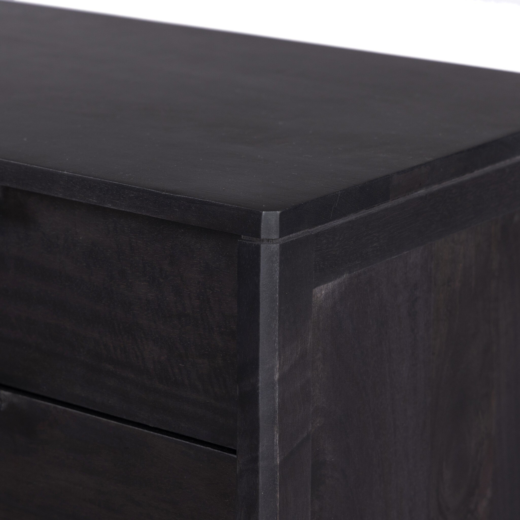 Sydney Tall Dresser - Black Wash - Image 1