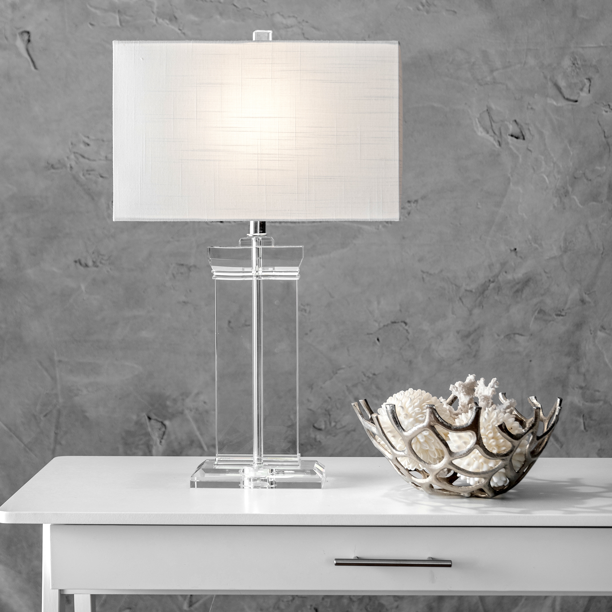 Toledo 25" Crystal Table Lamp - Image 0