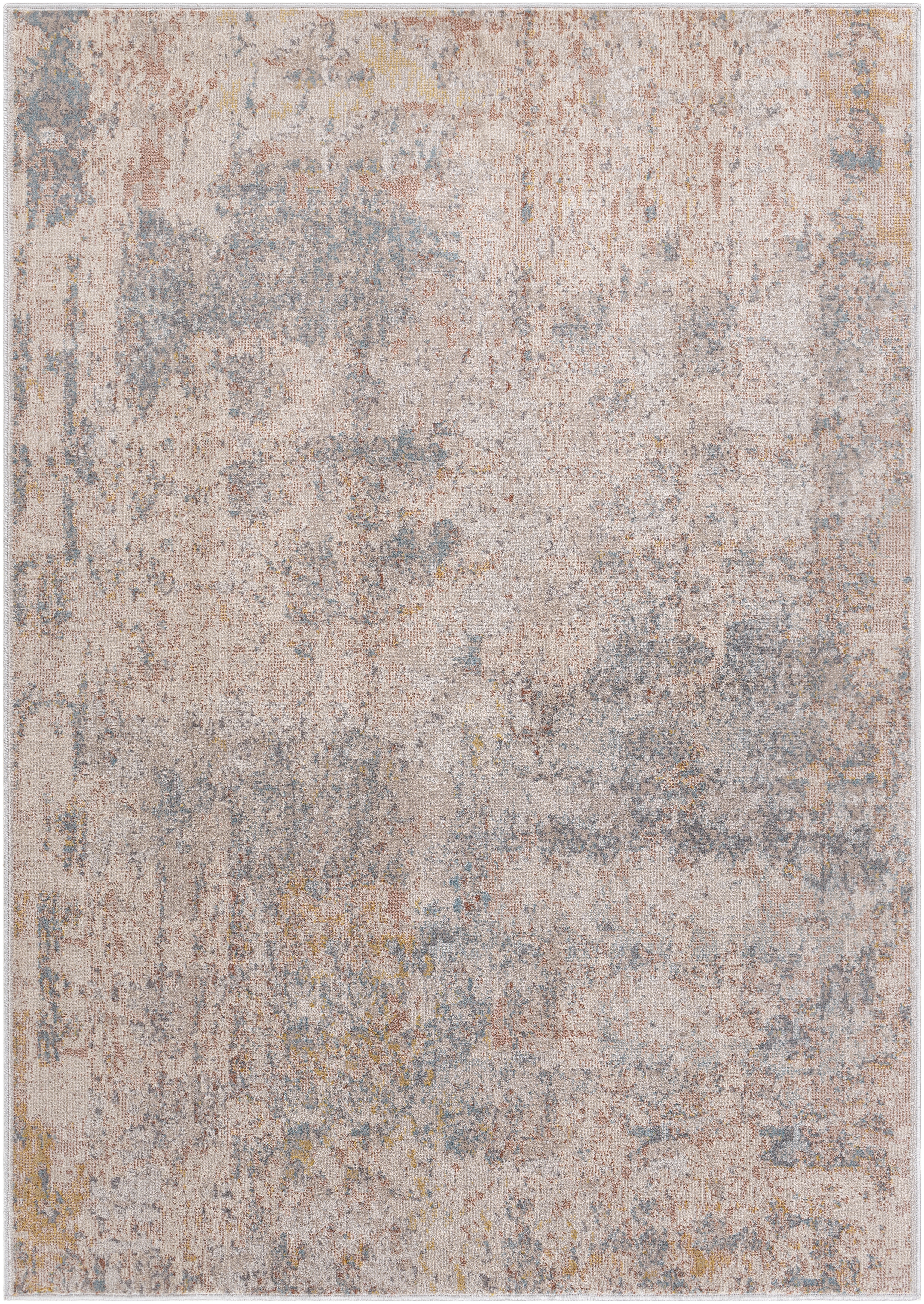 Mediterranean  Indoor 1'11" x 2'11" Machine Woven Rug - Image 0