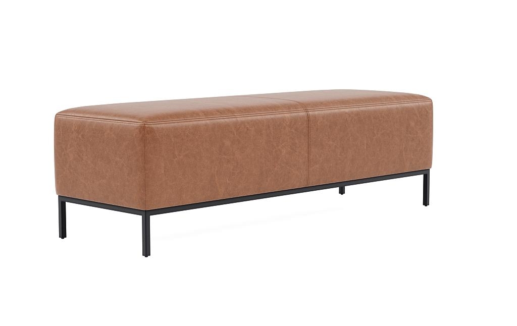 Miller Leather Bench - Image 1