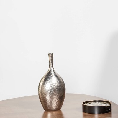 Kuba Dimpled Handmade Ceramic Table Vase - Image 0