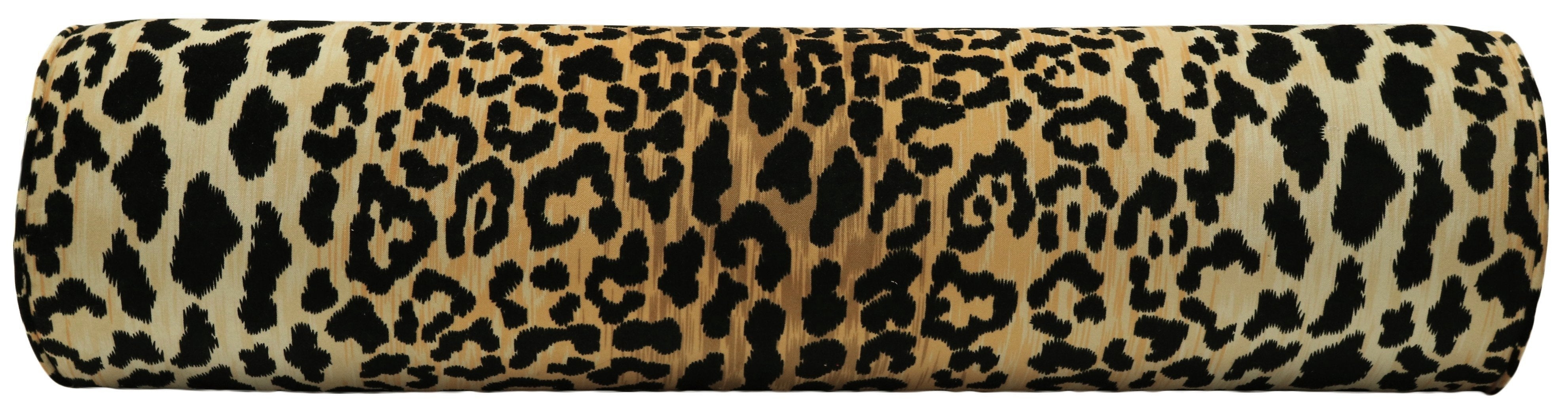 THE BOLSTER :: LEOPARD VELVET - BY THE YARD - Image 1