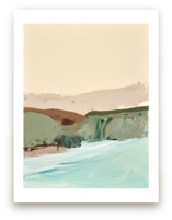 Muted Seascape Diptych II Limited Edition Fine Art Print 2 - Image 0