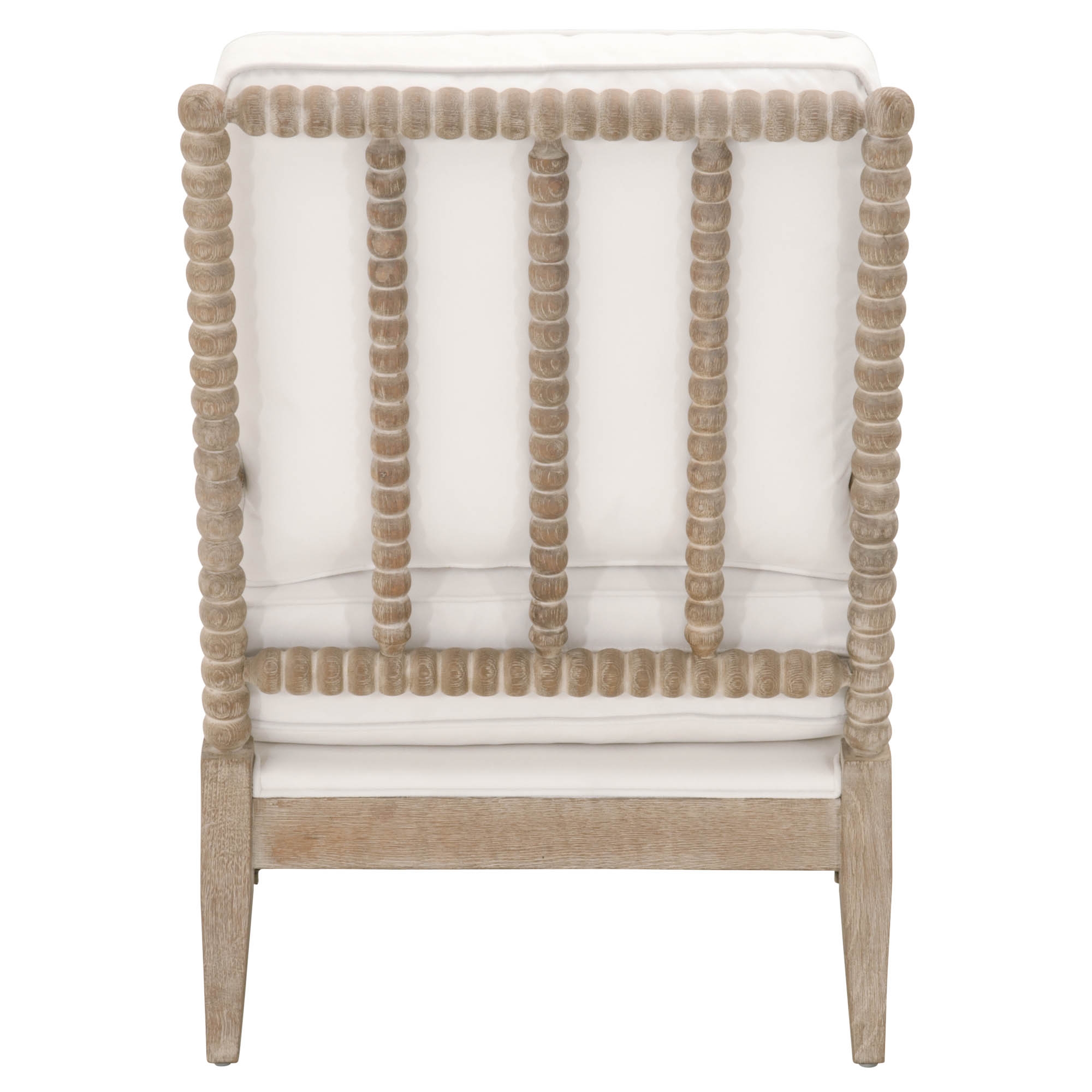 Rouleau Club Chair, LiveSmart Peyton-Pearl, Natural Gray Oak - Image 4