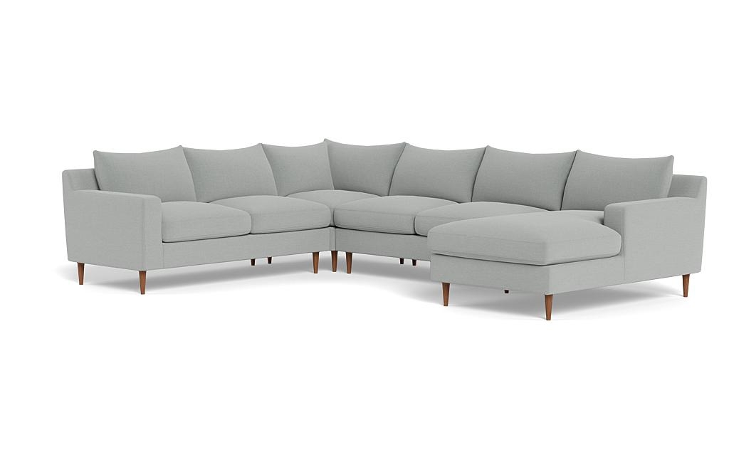 Sloan 4-Piece Corner Sectional Sofa with Right Chaise - Image 2